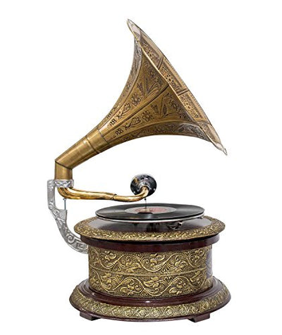 Gramophone Ancien <br> Filigrane